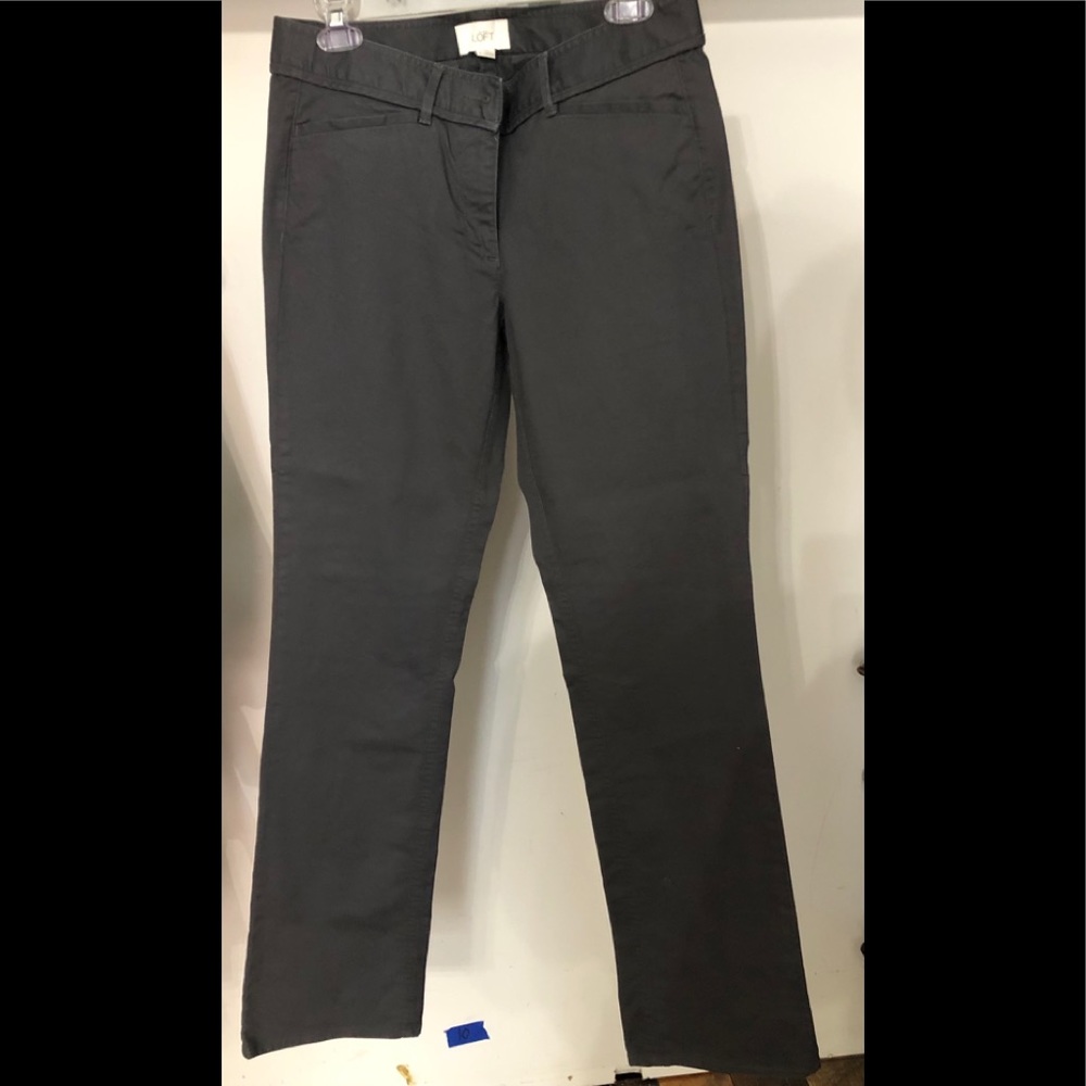 Loft gray pant